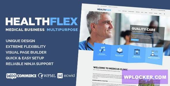 HEALTHFLEX v2.0.0-医疗健康WordPress主题