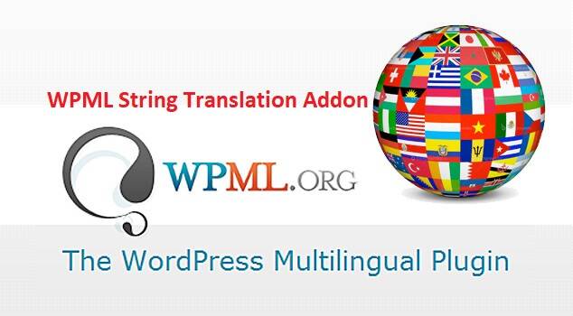 WPML String Translation Addon-字符串翻译扩展插件[更至v3.2.0]