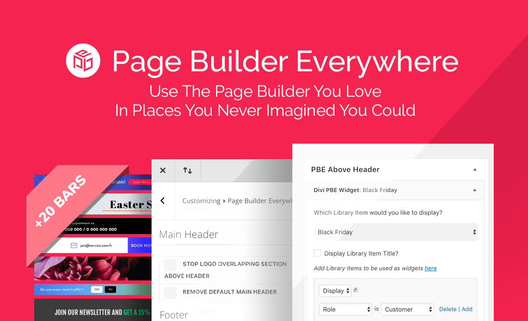 Divi Page Builder Everywhere-WP可视化页面编辑器插件[更至v3.1.3]