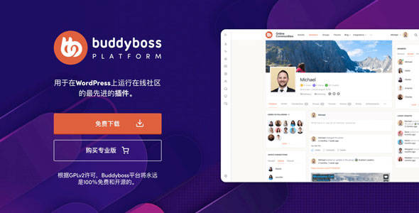 BuddyBoss platform-[插件2.0.1.1+Pro 2.0.3][主题2.0.4.1]全套中文汉化破解版下载