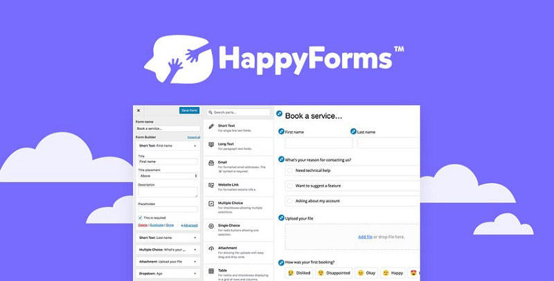 HappyForms Pro-增进客户互动的拖放式表单插件[更至v1.28.0]