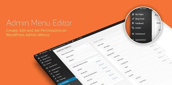 Admin Menu Editor Pro-菜单管理编辑器wordpress插件[更至v2.17.0]