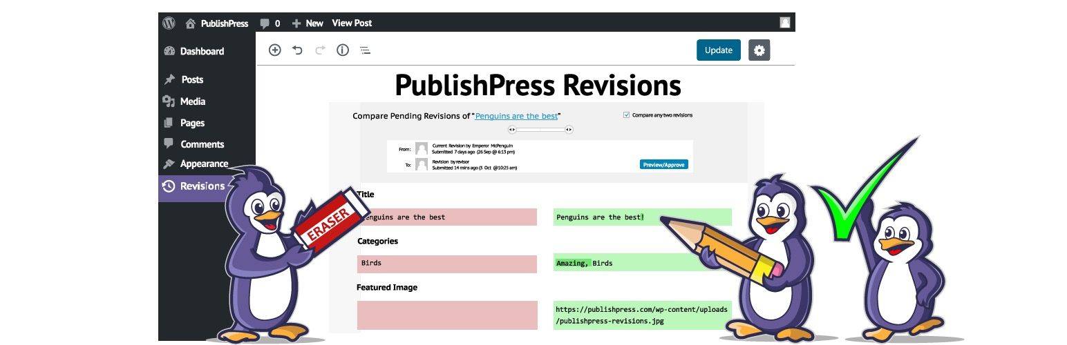 PublishPress Revisions Pro-文章修订更改审核WordPress插件[更至v3.1.3]