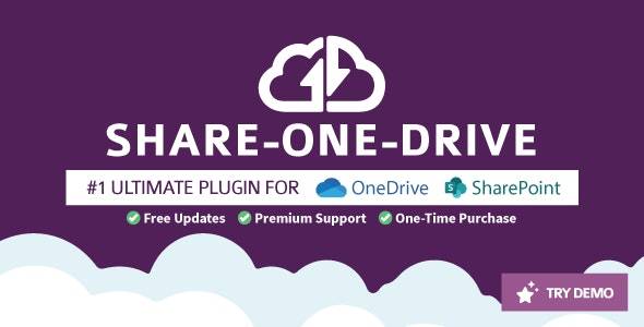 Share-one-Drive-WordPress上的OneDrive插件[更至v1.16.8]