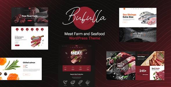 Bubulla-鱼虾肉类海鲜食品商店WordPress主题[更至v1.0.7]