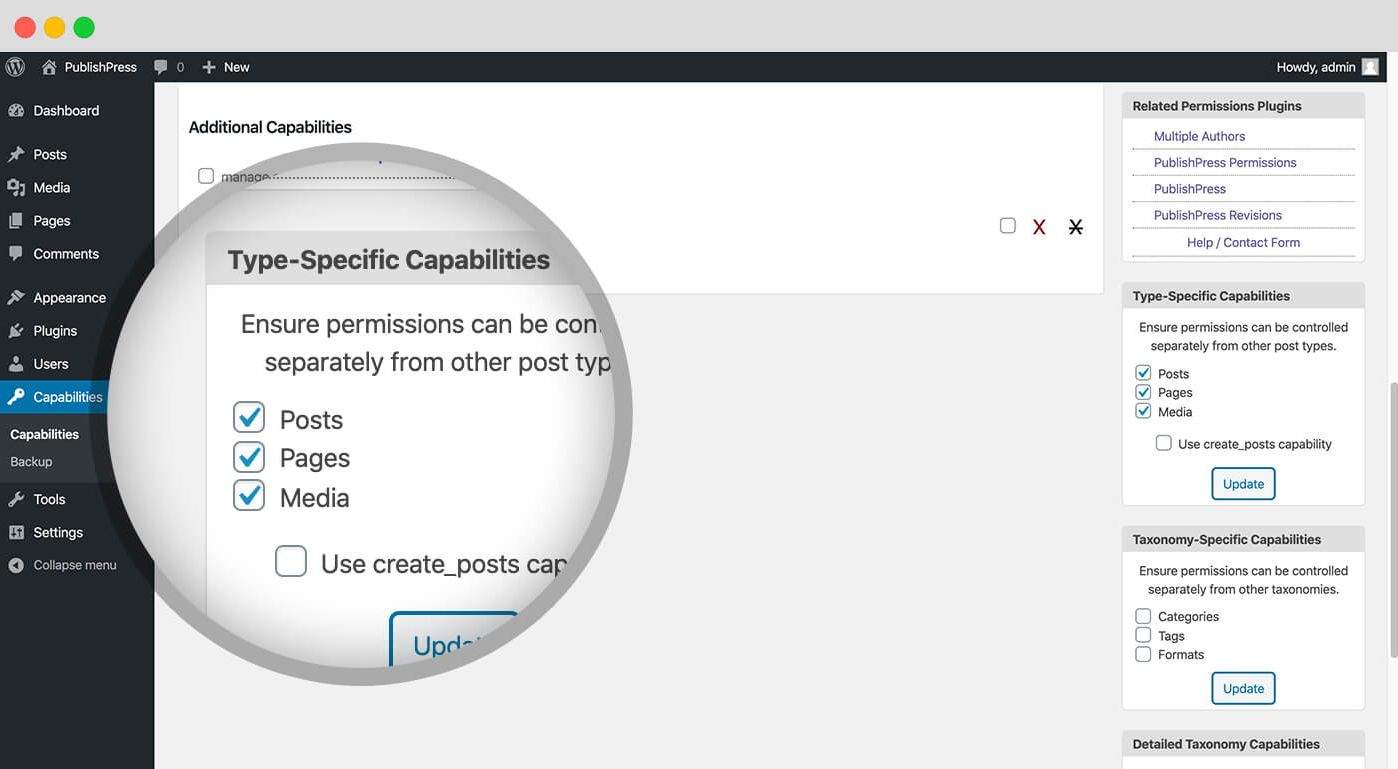 PublishPress Capabilities Pro-用户角色权限管理WordPress插件[更至v2.4.4]8