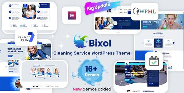 Bixol-简约风服务咨询公司WordPress主题[更至v1.6.3]
