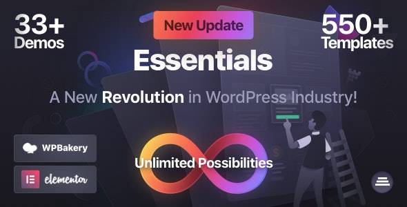 Essentials v1.1.3-多用途WordPress主题