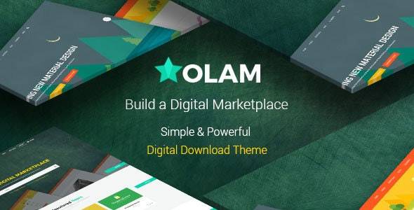 Olam v5.0 虚拟资源下载/数字商城WordPress主题