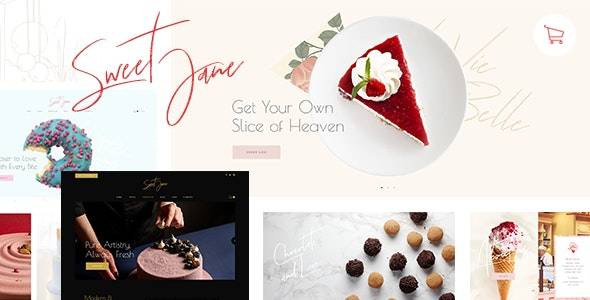 Sweet Jane v1.2-令人愉快的蛋糕店主题