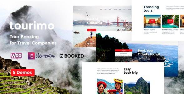 Tourimo v1.0-旅游预订WordPress主题