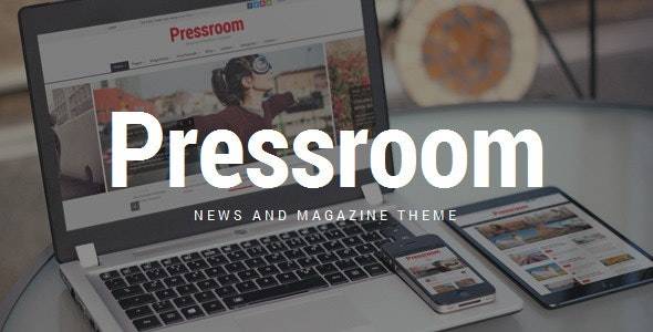 Pressroom v4.9-新闻和杂志WordPress主题