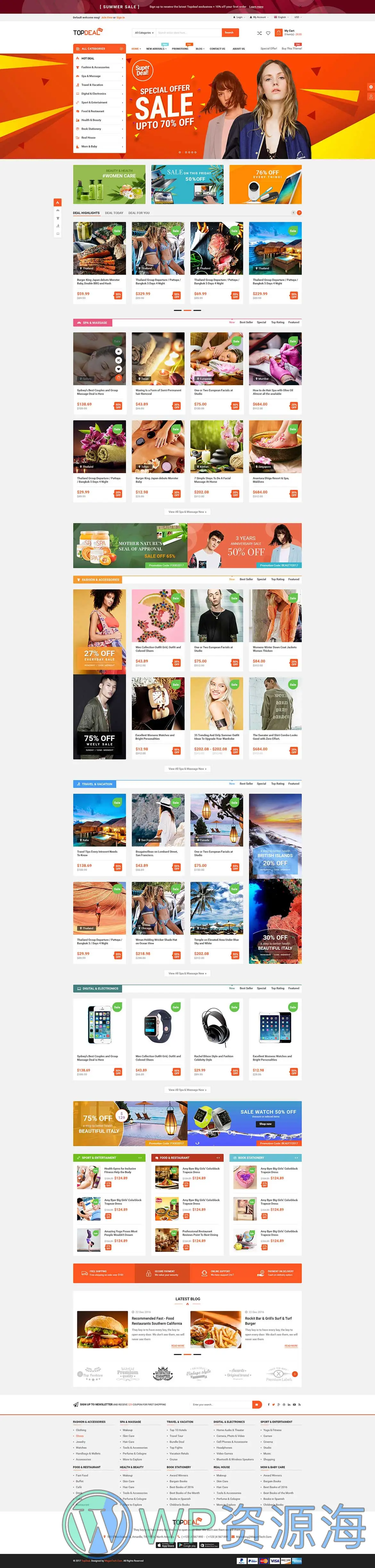TopDeal-多卖家商城WordPress主题[更至v2.3.15]插图2-WP资源海