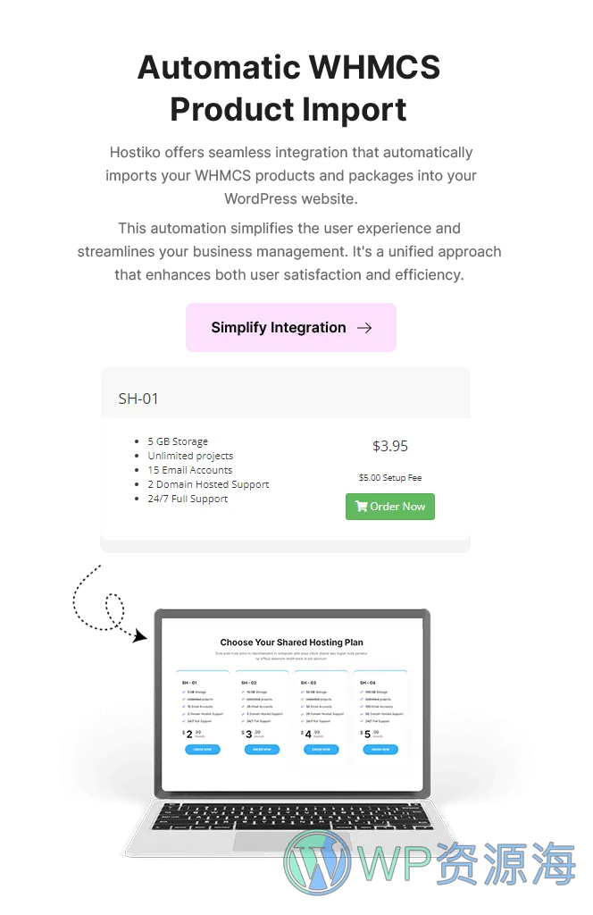 Hostiko-虚拟主机服务器网站托管WordPress+WHMCS主题插图7-WP资源海
