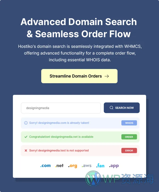 Hostiko-虚拟主机服务器网站托管WordPress+WHMCS主题插图5-WP资源海