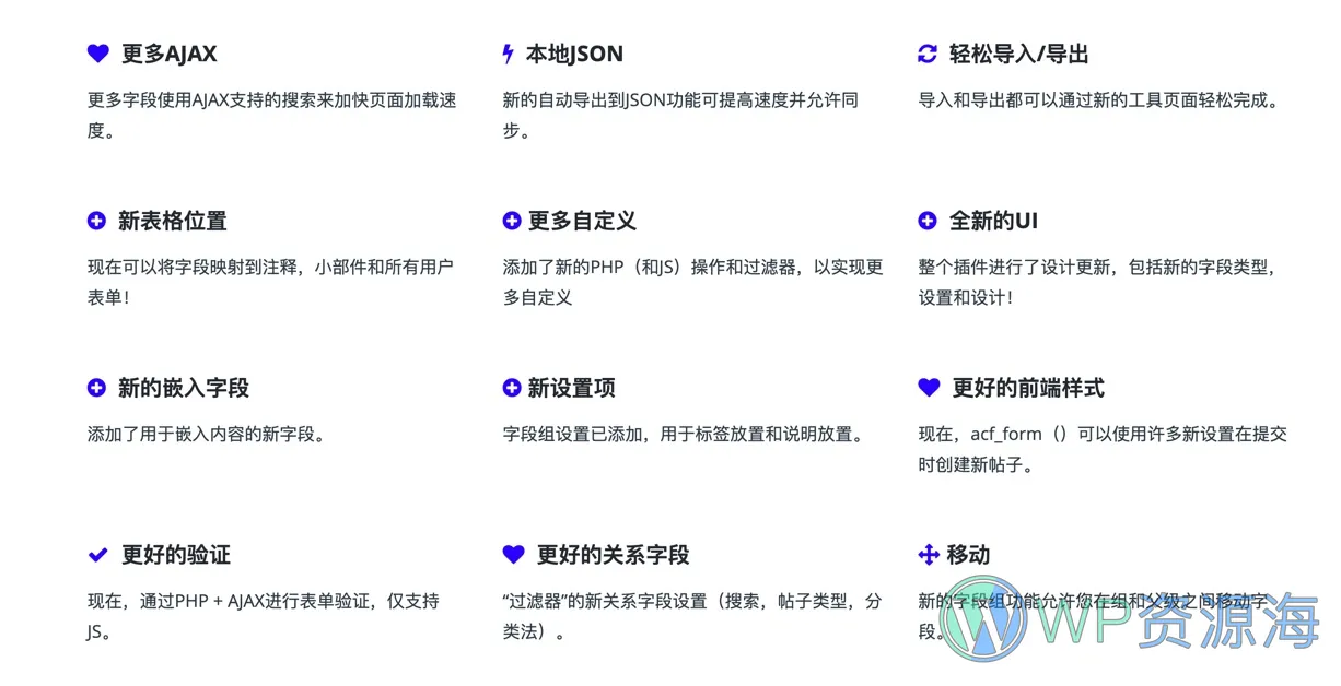 Advanced Custom Fields Pro 高级自定义字段WordPress插件插图1-WordPress资源海