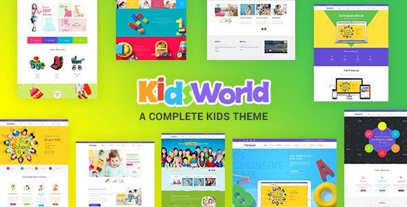 Kids Heaven v2.5-儿童WordPress主题
