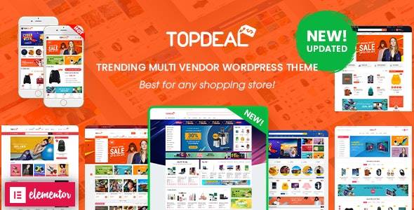 TopDeal v1.8.0-多用途商城WordPress主题
