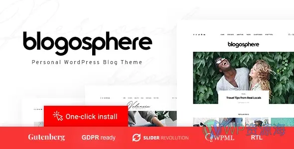 Blogosphere v1.1.1-多用途WordPress博客主题插图-WP资源海 Blogosphere v1.1.1-多用途WordPress博客主题插图-WP资源海