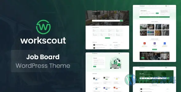 WorkScout-仿拉钩/智联招聘求职网站WordPress主题插图-WP资源海