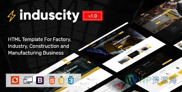 induscityhtmV1.0-工业和建筑HTML模板插图-WP资源海 induscityhtmV1.0-工业和建筑HTML模板插图-WP资源海