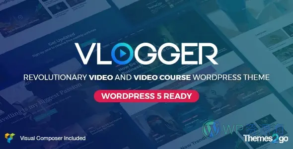 Vlogger v3.2.0 –专业视频和教程WordPress主题插图-WP资源海 Vlogger v3.2.0 –专业视频和教程WordPress主题插图-WP资源海