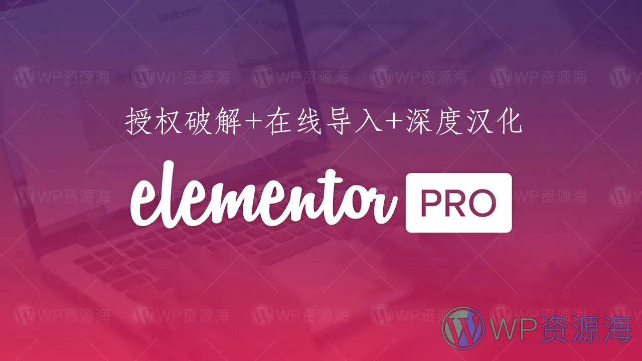 Elementor Pro-独家解锁优化/全模板库/中文汉化插件插图-WP资源海 Elementor Pro-独家解锁优化/全模板库/中文汉化插件插图-WP资源海