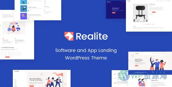 Realite v1.0.0-适用于初创企业的WordPress主题插图-WP资源海 Realite v1.0.0-适用于初创企业的WordPress主题插图-WP资源海