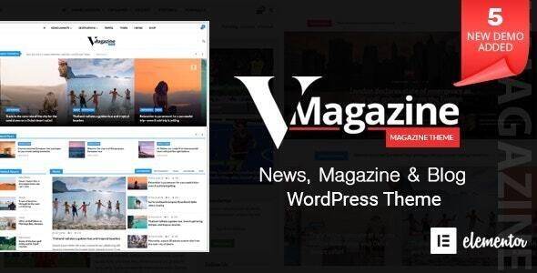Vmagazine v1.1.8-博客，新闻纸，杂志主题