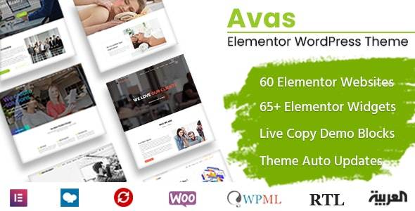 Avas v6.4.0  WordPress多用途主题