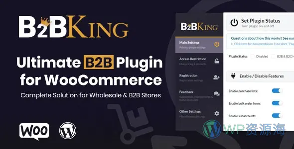 B2BKing Pro-终极B2B销售和批发WooCommerce插件插图-WP资源海 B2BKing Pro-终极B2B销售和批发WooCommerce插件插图-WP资源海