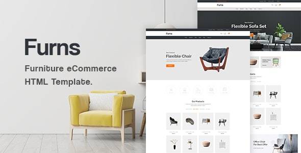 Furns-现代家具商城网站/电子商务HTML模板