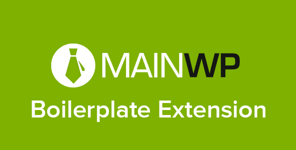 Boilerplate Extension-MainWP共用文章页面批量编辑扩展[更至v4.0.2]