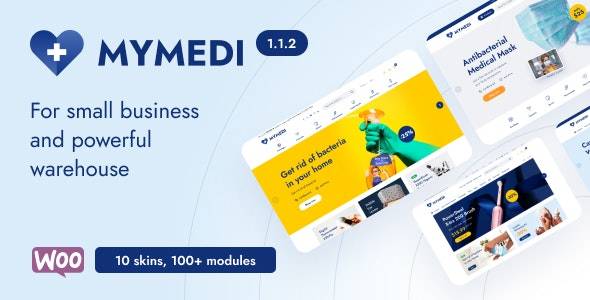 MyMedi 1.1.2-响应式WooCommerce商城WordPress主题