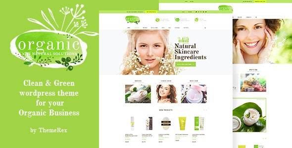 Organic Beauty v1.4.2-化妆品店/天然有机美容WordPress主题