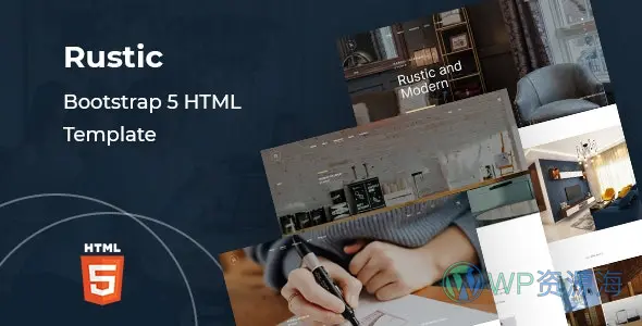 Rustic-室内设计与装修网站HTML模板插图-WP资源海 Rustic-室内设计与装修网站HTML模板插图-WP资源海
