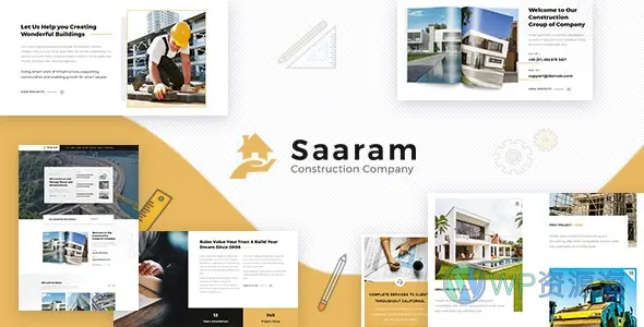 Saaram v1.6-建筑工程设计师WordPress主题插图-WP资源海 Saaram v1.6-建筑工程设计师WordPress主题插图-WP资源海