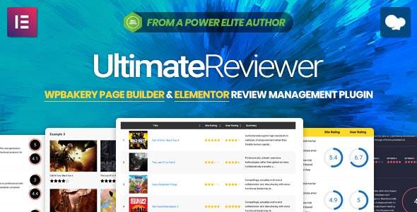 Ultimate Reviewer v2.8.1 – 评论转为星级评价/评分wordpress插件