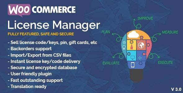 WooCommerce License Manager v4.3.3-强大的软件授权许可管理系统插件