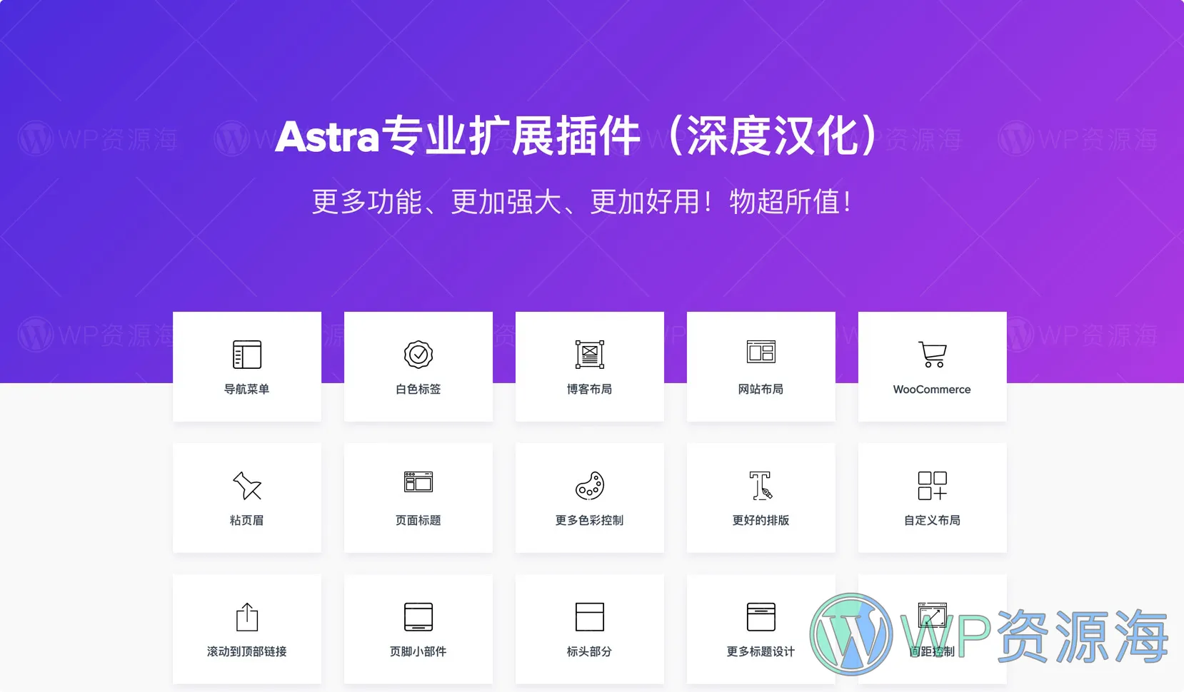 【正版】Astra Pro-Astra主题高级功能扩展插件插图-WP资源海 【正版】Astra Pro-Astra主题高级功能扩展插件插图-WP资源海