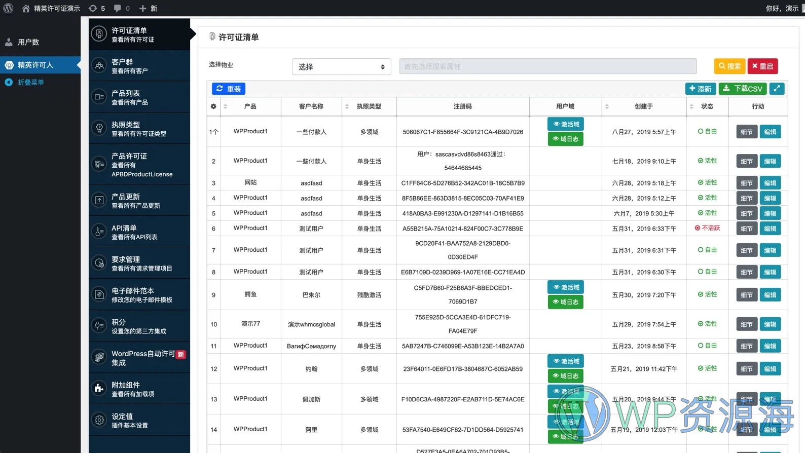 Elite Licenser-专业强大的软件授权管理器wordpress插件插图14-WP资源海