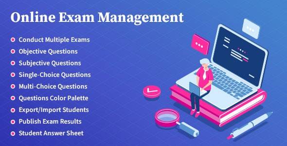 Online Exam Management-在线教育/考试/成绩测评管理系统WP插件[更至v4.0]