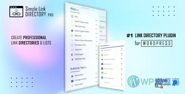Simple Link Directory Pro–网站导航/链接目录/排行榜WordPress插件插图-WP资源海 Simple Link Directory Pro–网站导航/链接目录/排行榜WordPress插件插图-WP资源海