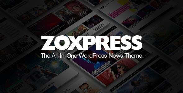 ZoxPress-很酷的多合一新闻资讯WordPress主题[更至v2.11.0]