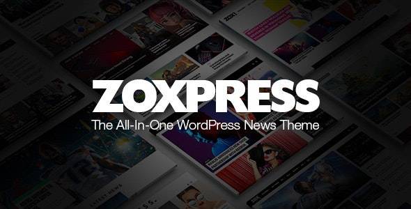 ZoxPress v2.01.0-很酷的多合一新闻资讯WordPress主题