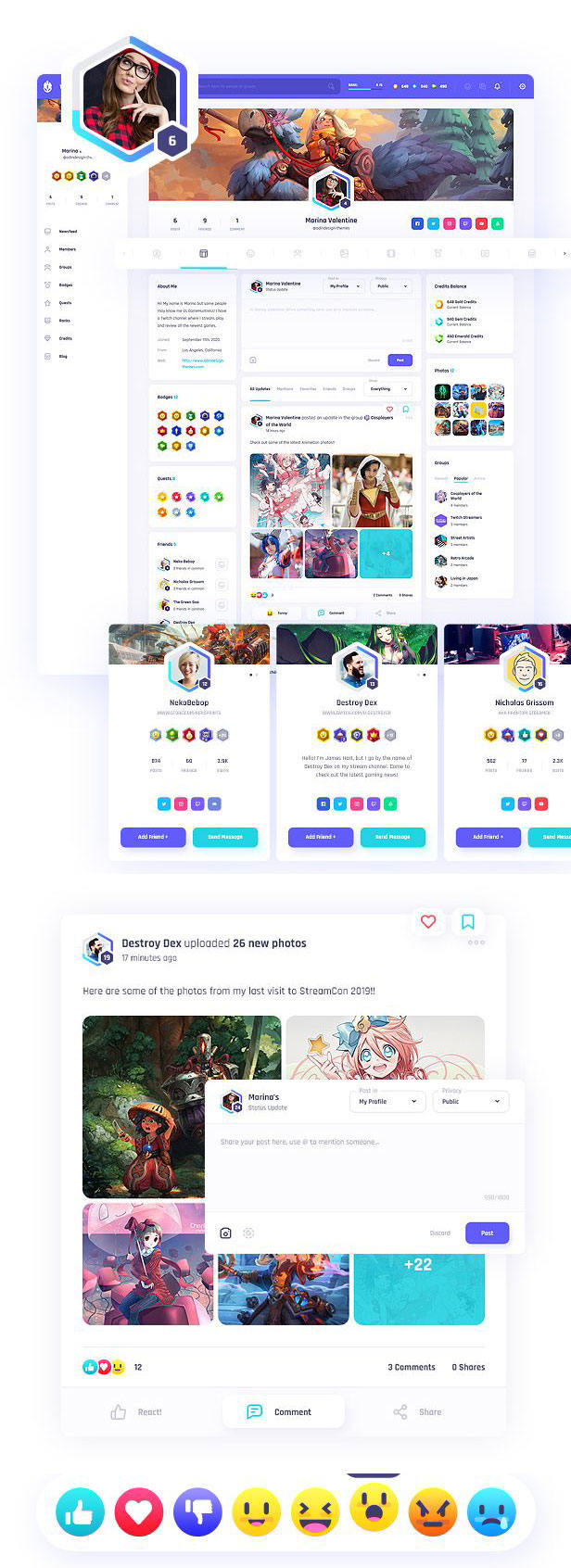 Vikinger-动漫卡通二次元社区WordPress主题插图4-WP资源海 Vikinger-动漫卡通二次元社区WordPress主题插图4-WP资源海
