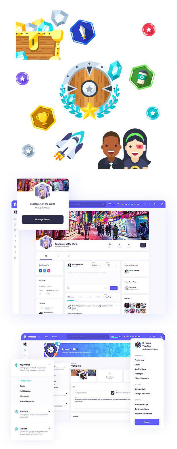 Vikinger-动漫卡通二次元社区WordPress主题插图5-WP资源海 Vikinger-动漫卡通二次元社区WordPress主题插图5-WP资源海