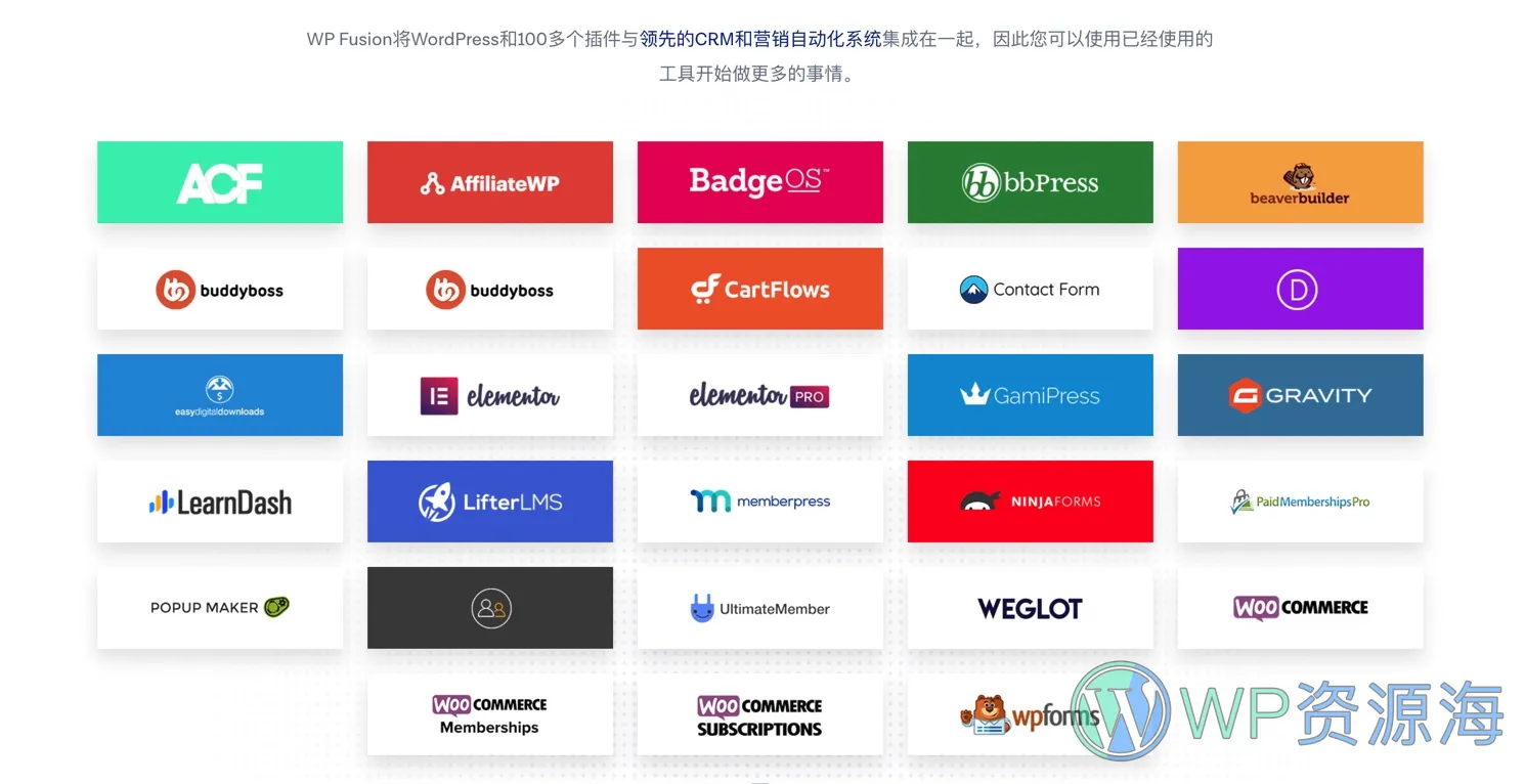 WP Fusion-CRM客户管理与营销系统WordPress插件插图2-WP资源海