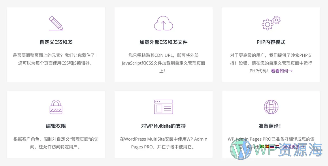 WP Admin Pages PRO-wordpress后台优化美化插件[更至v1.8.5]插图4-WP资源海