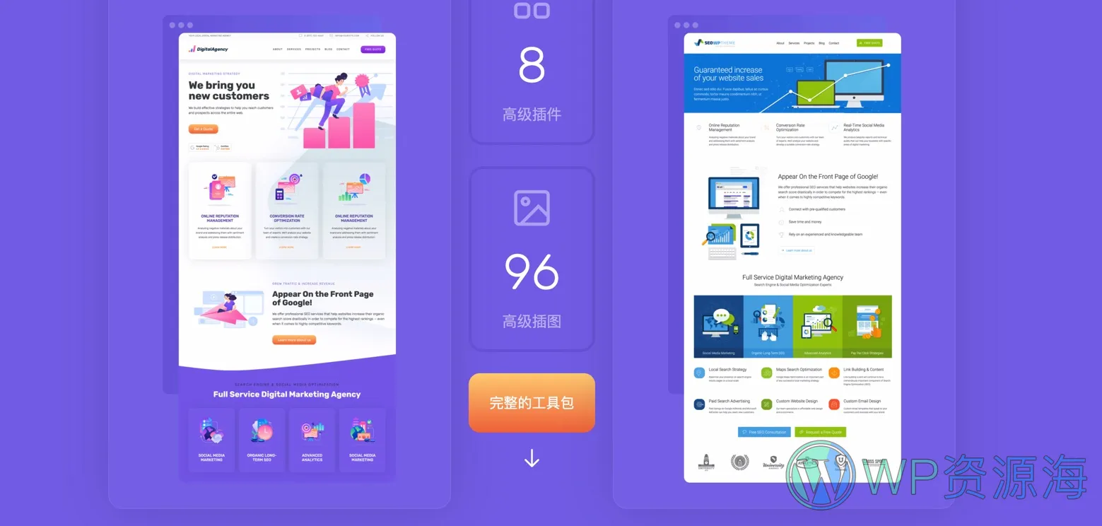 SEOWP-网络科技软件SEO营销网站主题[更至v3.3.1]插图1-WordPress资源海